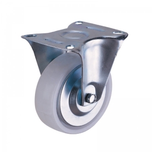 Industrial plastic PP caster wheel rigid
