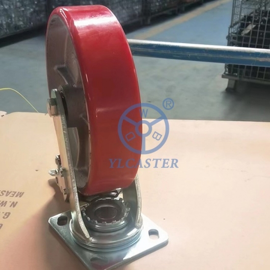 industrial caster wheels with brakes